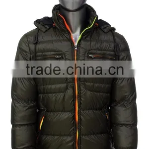ALIKE Poly-fill Jacket College Jacket Shiny Nylon Jacket thumbnail-1