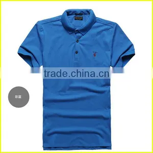 Casual Polo t Shirt Men Solid Tee Shirt Brands Men British Polo Shirt 100% Cotton thumbnail-4