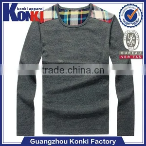 Wholesale Customizable Mens Long Sleeve t Shirt T-shirt thumbnail-1