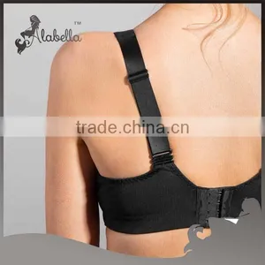 New Design Black Hot Selling High Quality Sports Bra for Women thumbnail-5