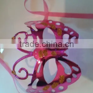 Feather Mask,Party Mask,Holiday Mask,Carnival Mask,butterfly Mask thumbnail-1