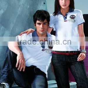 Fashion Polo Tee Shirt/ Unisex/ Custom Printing thumbnail-1