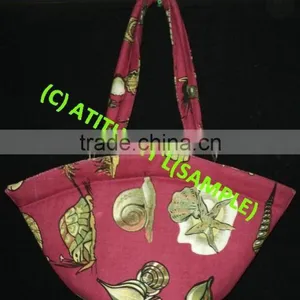 COTTON CANVAS HANDBAGS thumbnail-1