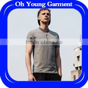 Wholesale Mens Polo 100%Cotton Short Sleeve Polo Shirt Bulk Blank Colorful T Shirt Factory thumbnail-1
