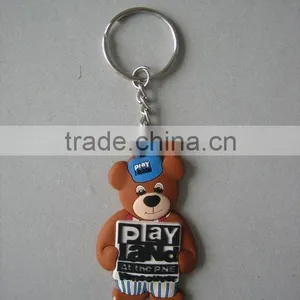 3D Cartoon PVC Key Chain Key Ring thumbnail-1