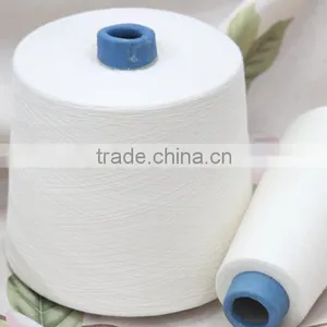 40s 50s 60s CVC Yarn 60/40 50/50 80/20 Ring Spun Combed Compact Cotton Yarn thumbnail-1