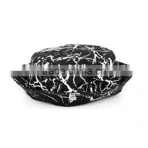 Custom Logo Cotton Black Washed Sublimation Bucket Hat thumbnail-2