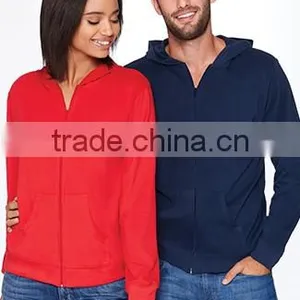 Next Level Apparel Unisex Sueded Full-Zip Hoody - Made From 60% Combed Ring-spun Cotton and 40% Polyester Sueded Jersey. thumbnail-1