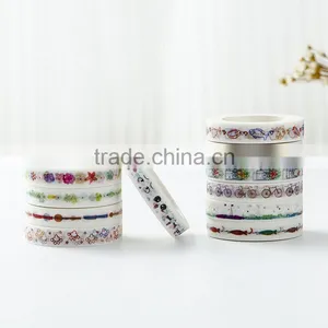 9mm*10m Paper Tape DIY Planner Accessories Thin Style Adhesive Tape thumbnail-4
