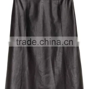 New Collection New Design Leather Wholesale Women Skirt thumbnail-3