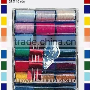Spun Polyester Sewing Thread,100%polyester thumbnail-1