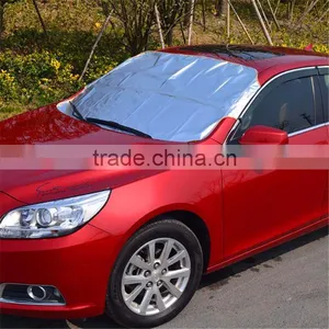2017 High Quality Aluminum Foil Cheap UV Proof Silver Car Window Shades/smart Front and Rear Car Windshield Cover thumbnail-2