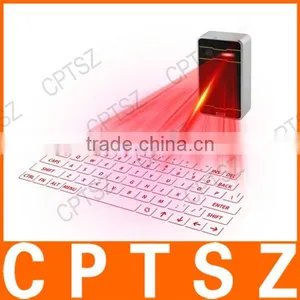 Bluetooth Virtual Laser Keyboard Portable With Mini Bluetooth Speaker for Ipad Iphone Tablet PC Notebook thumbnail-1