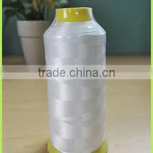 New 100% Polyester White and Black Colors Optional 5000M Embroidery Thread 120D/2 for Home Embroidery Machine thumbnail-1