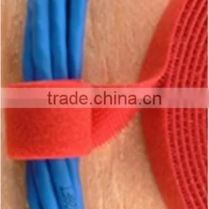 100% Nylon Hotsell Colourful OEM&ODM Logo Printed Customized Hook Loop Cable Ties thumbnail-2