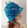 YRSM14016 Organza Hat/ Occasion Hat/ Church Hat/ Racing Hat/ Wedding Hat thumbnail-1