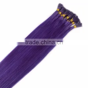 Cheap 100% Human Hair i Tip Hair Extension,factory Wholesale Price I-tip Hair Extension thumbnail-6