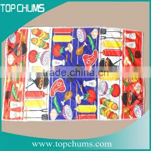 Cheap Washable Microfiber Kitchen Towel,printed Coffee Kitchen Towels Wholesale,plush Custom Print Tea Towel thumbnail-1