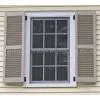 PVC Vertical Window With Shutter Casement Outside thumbnail-1