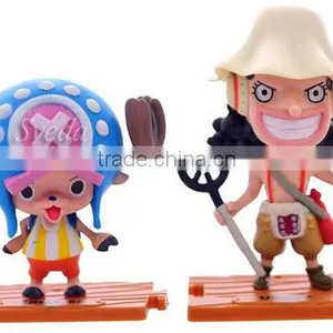 Hot Japanese Animation One Piece Action Figure PVC Doll Toys One Piece Q Version Figure thumbnail-6