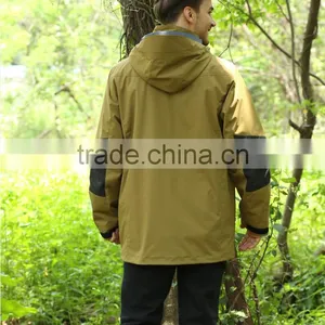 Waterproof Men Hardwear Jacket With Lined Fleece Jacket thumbnail-4