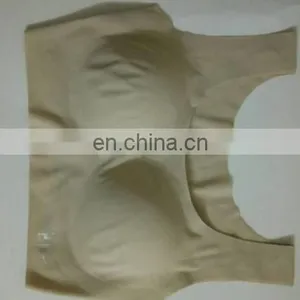 Women Plus Size Wireless Bra Ladies Vest Bra Tops Underwear Seamless Slim Casual Push Up Bra thumbnail-2