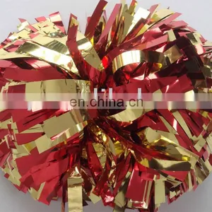 Metallic Cheerleading Pom Poms thumbnail-1