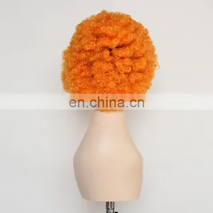 Curly Blonde Afro Clown Wigs FGW-0033 thumbnail-3