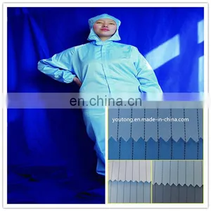 Clean Room Esd Fabric Clothes Antistatic Cleaning Garment Workwear thumbnail-5