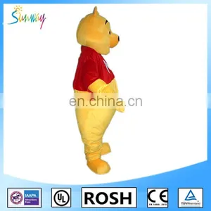 Lovely Inflatable Winnie Bear Fur Costume for Advertising thumbnail-3
