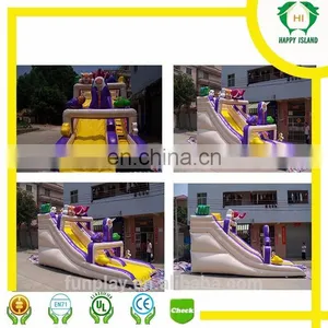 HI Commoercial Inflatable Pool Tube Water Slide thumbnail-2