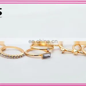 2016New Fashion Jewelry Ring Settings 8pieces With Stone thumbnail-1