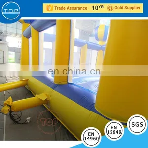 TOP INFLATABLES Professional Inflatable Castle Inflatables Bouncer House Long Water Slide thumbnail-4