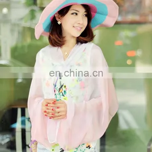 2015 Summer Uv Protection Hand-painted Raglan Sleeves Cape(PP540GL-P) thumbnail-4