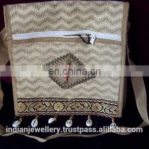 Handcrafted Jute Handbags Exporter, Jute Handbags Manufacturer thumbnail-1