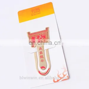 Orange Metal Bookmark and Book Clip thumbnail-3