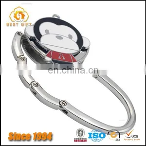 2017 Custom Round Restaurant Plastic Bag Handbag Hanger thumbnail-5