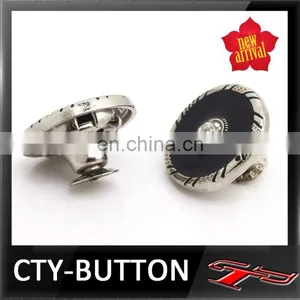 CTY-Rc(68) Flower Rhinestone Buttons Flat Back thumbnail-1