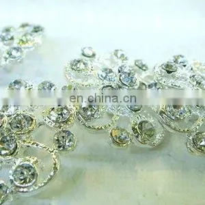2013 New Rhinestone Hair Flower Embellishment Garment Accessory Button thumbnail-1
