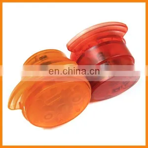 Environmental Round Staple-free Plastic Paper Stapler thumbnail-1