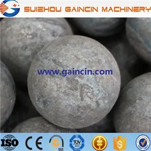 Grinding Media Forged Balls, Steel Rolling Grinding Media Balls, Steel Forged Mill Balls for Metal Ores, Steel Forged Balls thumbnail-1