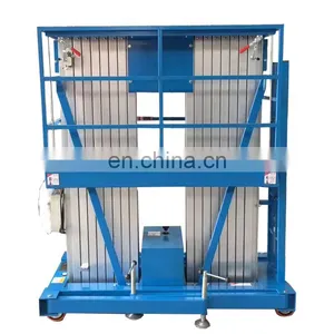 7LSJLII Shandong SevenLift 10m Aluminum Electric Man Outdoor Elevator Lift thumbnail-4