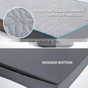 High Quality Eco-friendly Gray Soft Comfortable Washable Dog Pet Mat thumbnail-6