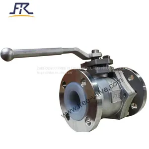 PTFE Lined Ball Valve thumbnail-1