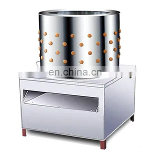 Economical Type Round Type Automatic Poultry Broiler Chicken Plucking Machine/Dehairing Machine for Poultry Slaughter Equipment thumbnail-1