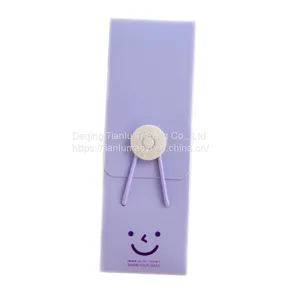 Creative Candy Color Cute Smile Pencil Case Student Study Supplies PP Stationery Case Pencil Case Logo Customization thumbnail-5