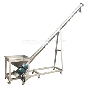 Food Grade Tube Screw Conveyor Automatic Grain Feeder for American Canada thumbnail-2