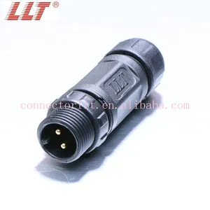 Street Light 2pin M12 Connector Llt Waterproof Ip68 Power Led Cable 3 4 5 6 7 8 2+3pin Connector thumbnail-3
