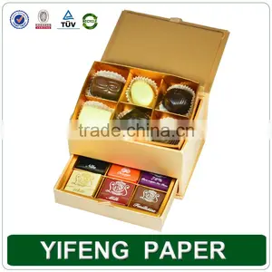 Yifeng 100% Quanlity Custom Luxury Printed Cardboard Chocolate Gift Box Packaging thumbnail-1