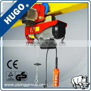 PA Mini Wire Rope Electric Hoist 110v With Remote Control thumbnail-1